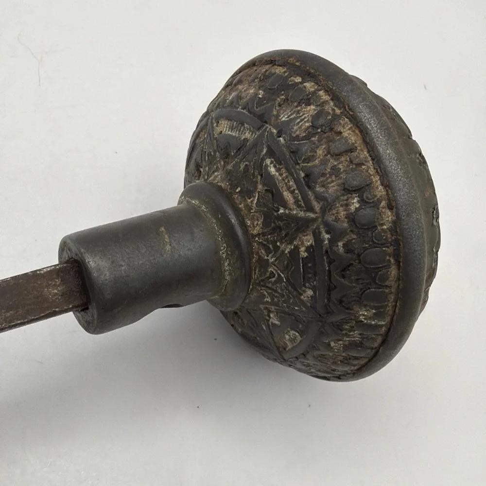 Antique Vintage Victorian Ornate Door Knob set